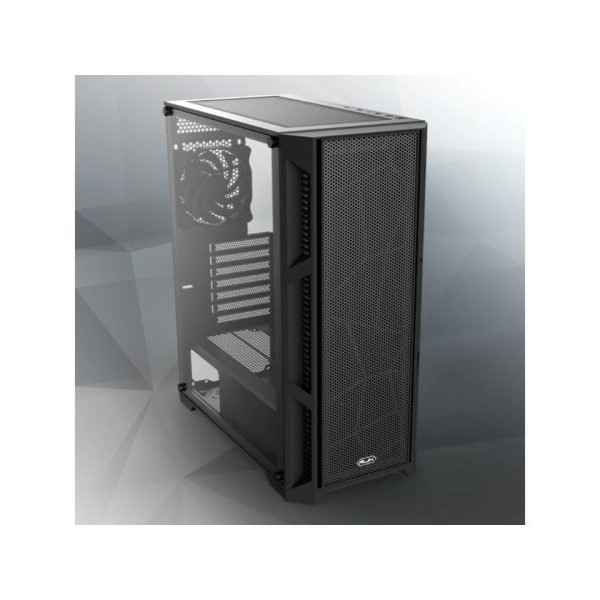 Raijintek ARCADIA III TG crno midi kuciste bez ventilatora