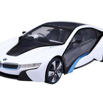 RASTAR RC automobil BMW i8 1:14-sa svetlom (beli, sivi)
