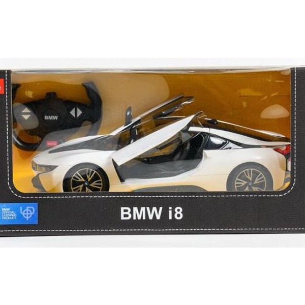 RASTAR RC BMW i8 1:14 (beli, crni)