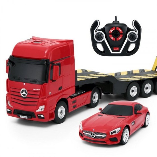 RASTAR SET MERCEDES ACTROS 1:26/MERCEDES GT 1:24 A017643