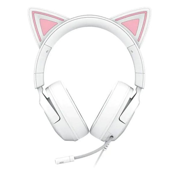 RAZER Razer Kraken Kitty V3 X - Wired Kitty Headset for Gaming - White Edition