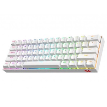 REDRAGON Draconic K530 PRO Bluetooth i zična mehanička gaming tastatura bela