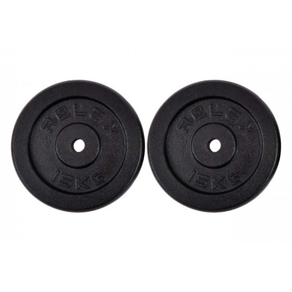 RELAX Tegovi set 2x15kg liveni RX PL01-15