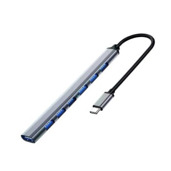 REMAX USB+TIP C Hub 4xUSB 3.0+TIP C+SD/micro sd+ Audio
