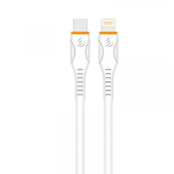 S-LINK USB-C na Lightning kabl, 1m (Bela) SW-C115, 17724