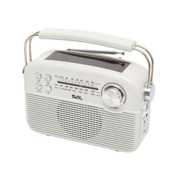 SAL Solarni prenosni radio prijemnik