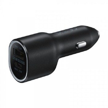 SAMSUNG Auto Punjač Duo, 40W, USB-A + USB-C EP-L4020-NBE