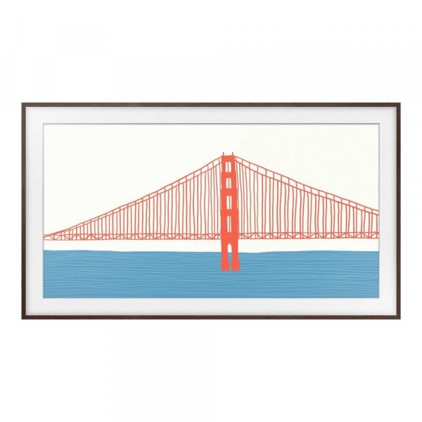 SAMSUNG FRAME VG-SCFA55BWBXC Braon