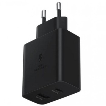 SAMSUNG Kucni punjač FAST DUO bez kablica 35W CRNI (EP-TA220-NBE)