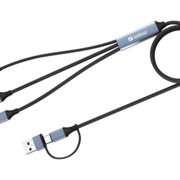 Sandberg Kabl Sandberg 3u1 441-69 2xUSB-C/Mag Safe/100W