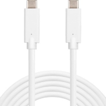 Sandberg USB-C na USB-C kabl za punjenje, 2m, 65W, beli (136-17)