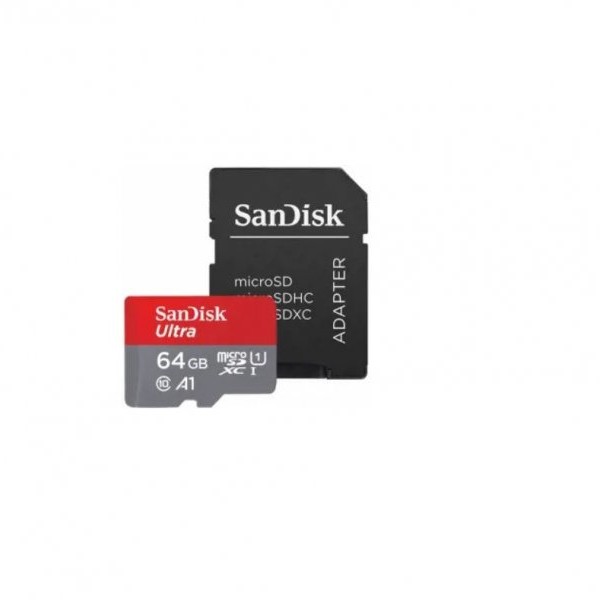 SANDISK Memorijska kartica Ultra microSD 64GB + adapter