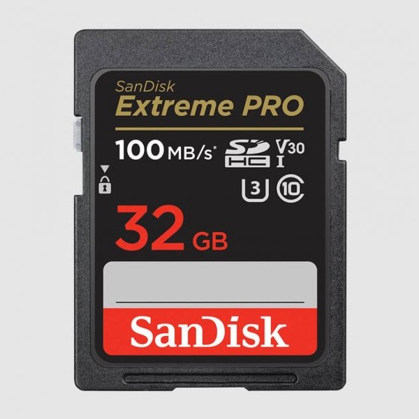 SANDISK SDHC 32GB Extreme Pro 100MB/s V30 UHS-I U3