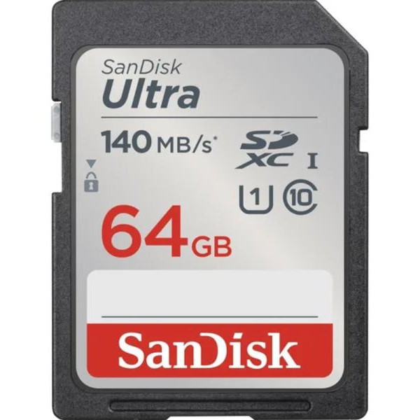 SANDISK SDXC 64GB Ultra, SDSDUNB-064G-GN6IN