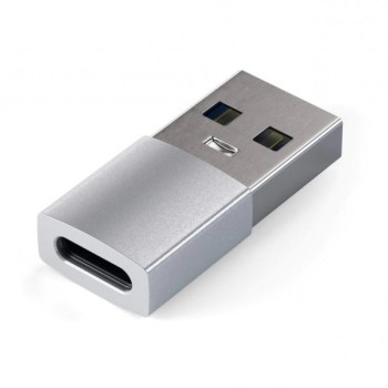 SATECHI Aluminum Type-A to Type-C Adapter - Silver
