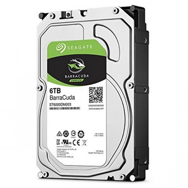 SEAGATE 6TB 3.5'' SATA III 256MB 5.400 ST6000DM003 Barracuda