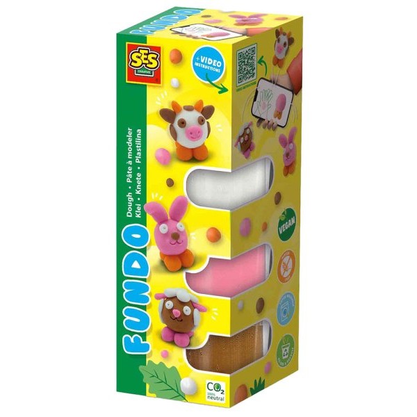 SES CREATIVE Plastelin set farma