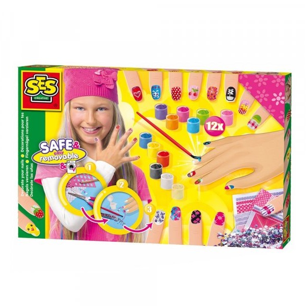 SES CREATIVE Ukrasi nokte set (11542)