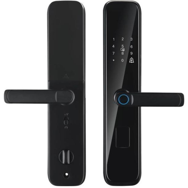 Smart Nest Pametna brava 8 sa otiskom prsta (crna)