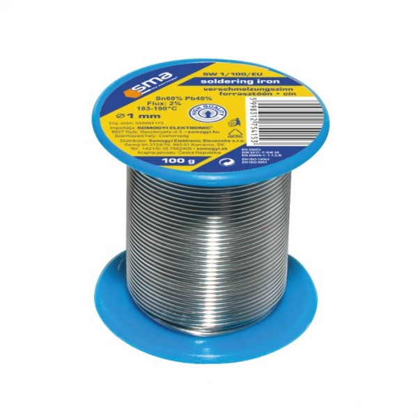 SOMOGYI ELEKTRONIC Tinol za lemljenje SW1/100