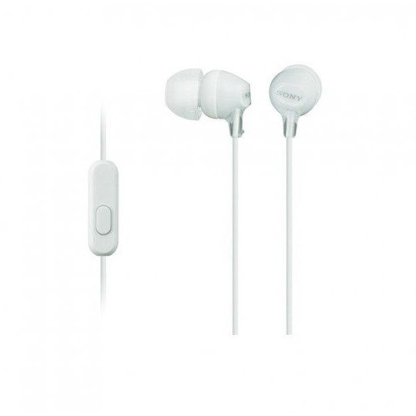 SONY MDR-EX15APW (bele)