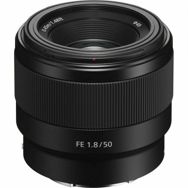 SONY SEL 50mm F1.8F (full frame)