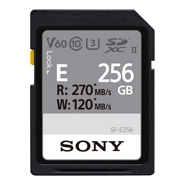 SONY SF-E256 (UHS-II Entry series CL10_U3 R270/W1)