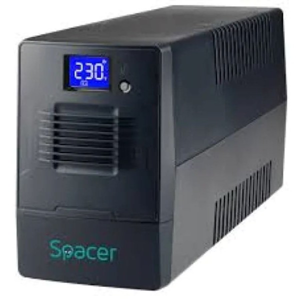 SPACER UPS Line SPUP-1000D-LIT01 1000VA/600W 4xšuko/USB/LAN