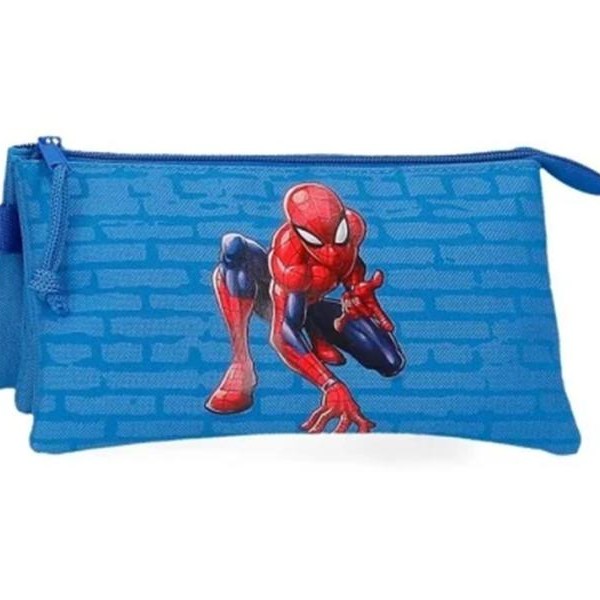 SPIDERMAN ATTACK prazna pernica sa 3 pregrade