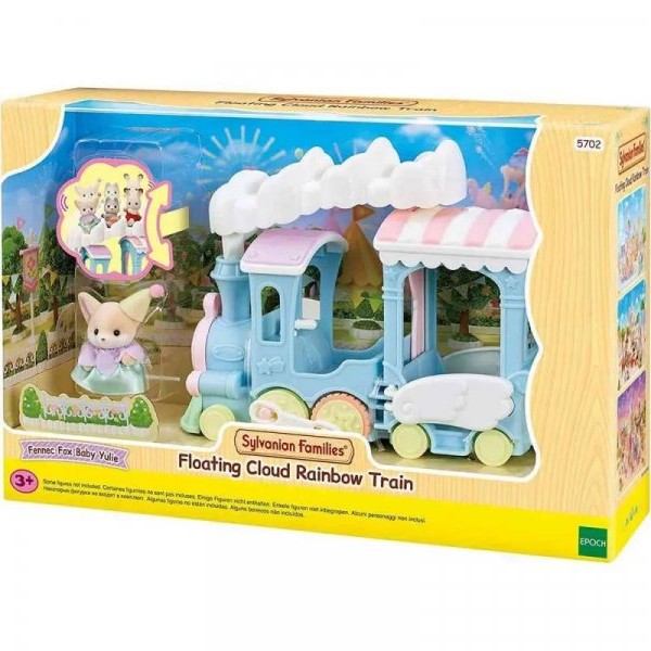 SYLVANIAN FAMILIES FLOATING CLOUD RAINBOW TRAIN (EC5702)