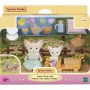 SYLVANIAN FAMILIES PICNIC SET -FENNEC FOX SISTER & BABY - (EC5698)