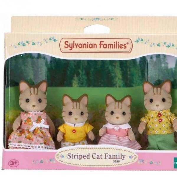 SYLVANIAN Porodica prugastih mačkica