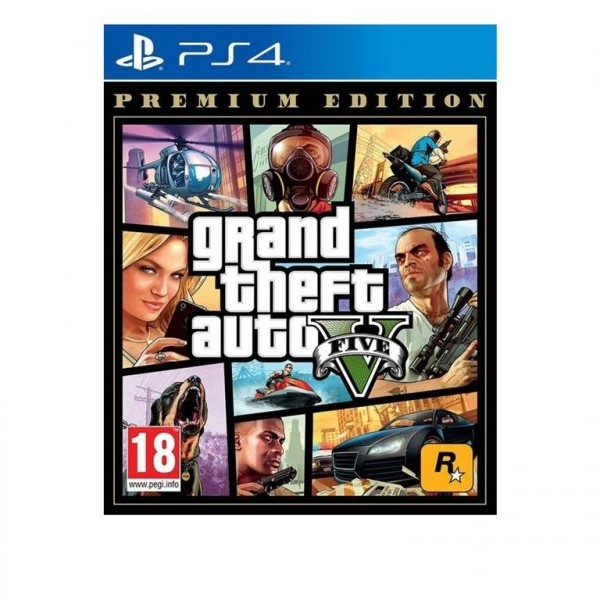 TAKE2 PS4 Grand Theft Auto 5 Premium Edition