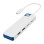 TARGUS HyperDrive Flex 4 Port USB-C Combo Hub beli (HD5200BUGL)
