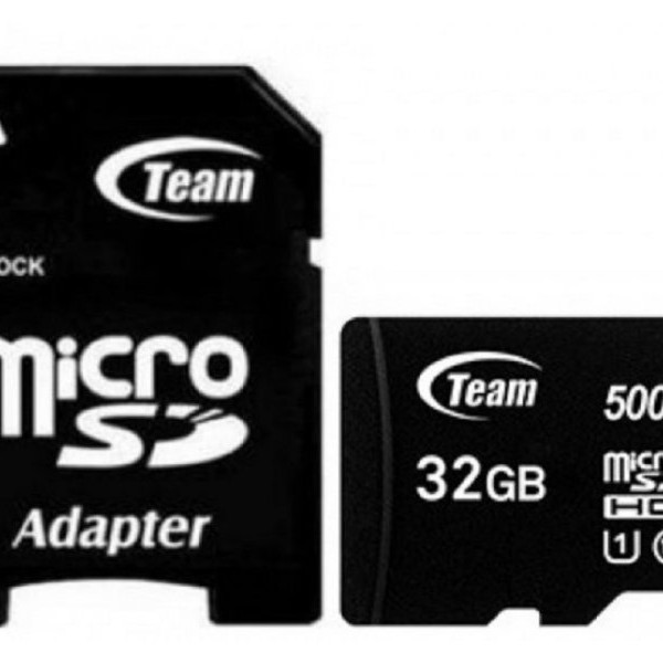TEAM GROUP MICRO SDHC 32GB UHS-I +SD Adapter TUSDH32GCL10U03