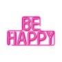 TelForceOne Dekorativna neon LED rasveta BE HAPPY