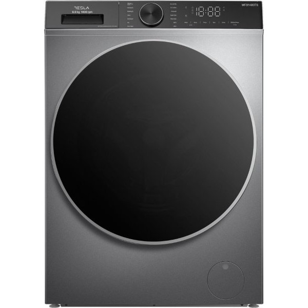 TESLA Veš mašina WF91480TS inverter/ 9kg/1400 obrtaja/siva