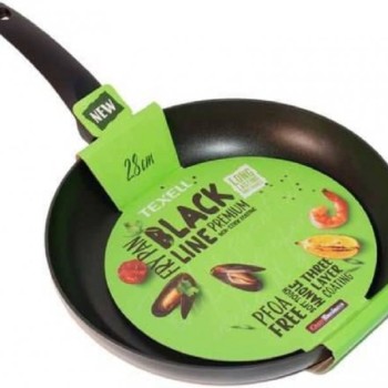 TEXELL Tiganj duboki Black Line 28 cm TPBL-D28