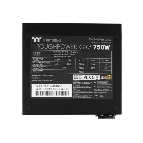 THERMALTAKE 750W Toughpower GX3 Gold napajanje PS-TPD-0750NNFAGE-C