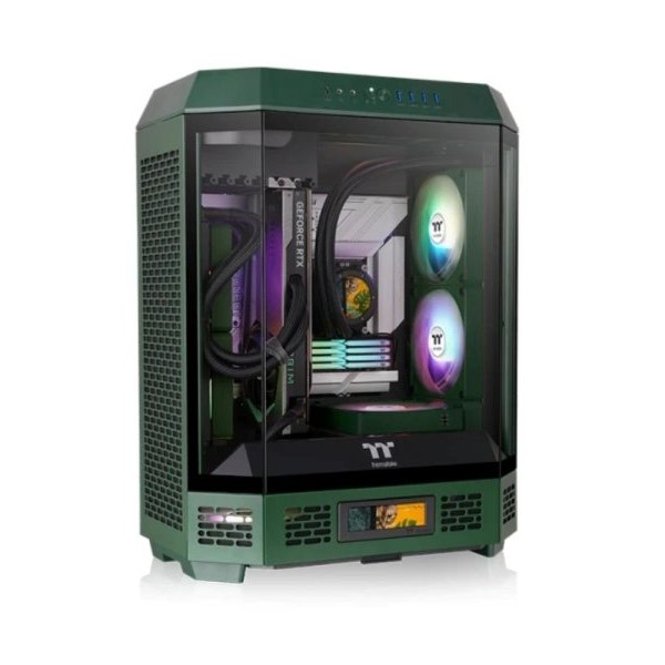 THERMALTAKE The Tower 600 Racing green midi kuciste CA-1Z1-00MCWN-00