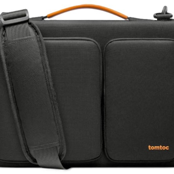 TOMTOC Defender A42 Laptop Briefcase Black 16'' A42F3D1