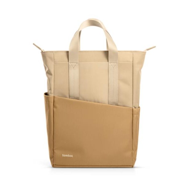 TOMTOC Slash T63 Laptop Backpack Sand Brown 13.5'' 12L T63M1K1