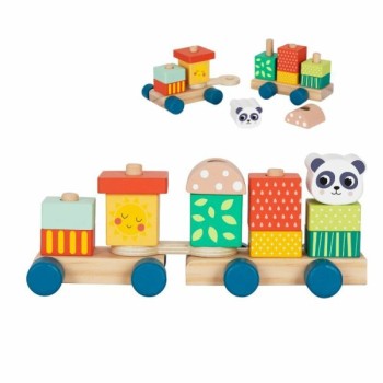 TOOKY TOY Drvena igračka Vozić HP087 107/52879