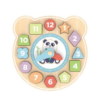 TOOKY TOY Drveni edukativni sat HP078 107/52787