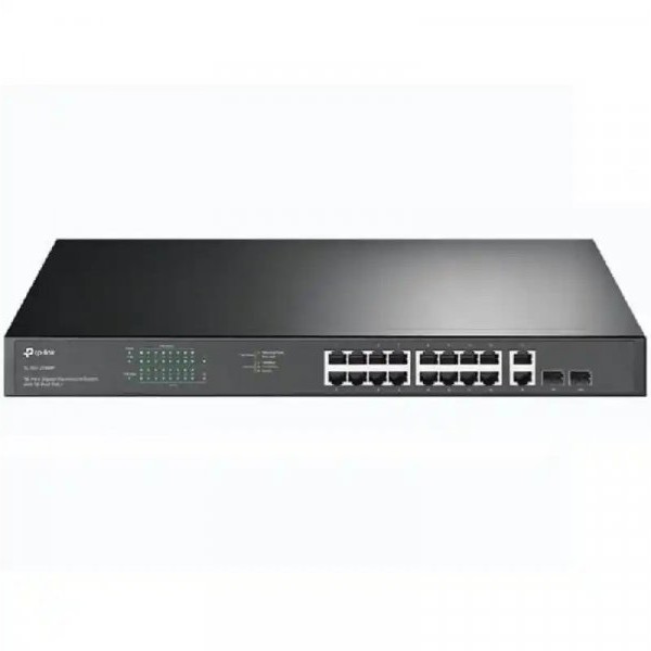 TP LINK 10/100/1000 18-port TP-Link TL-SG1218MP 16 PoE+ RJ45 ports + 2SFP slots
