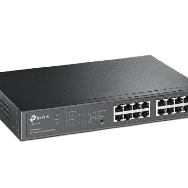TP LINK 16-Port Gigabit Desktop/Rack PoE+ Easy Smart incl. 8 PoE+ ports, 110W PoE (TL-SG1016PE)