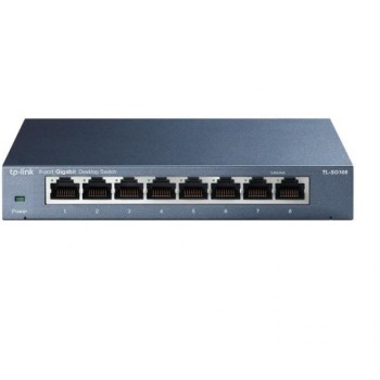 TP LINK Switch Gigabit 8x RJ45 10/100/1000Mbps TL-SG108