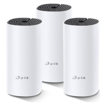 TP LINK Wi-Fi Whole-Home Mesh AC1200 Dual-Band 300/867Mbps (3-pack) - DECO M4