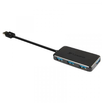 TRANSCEND USB 3.0 Hub, 4-Port, Up to 5Gb/s TS-HUB2K