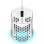 TRUST GXT 928W HELOX, Ultra-lightweight RBG gaming miš, beli (25389)